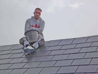 David poses for a picture.